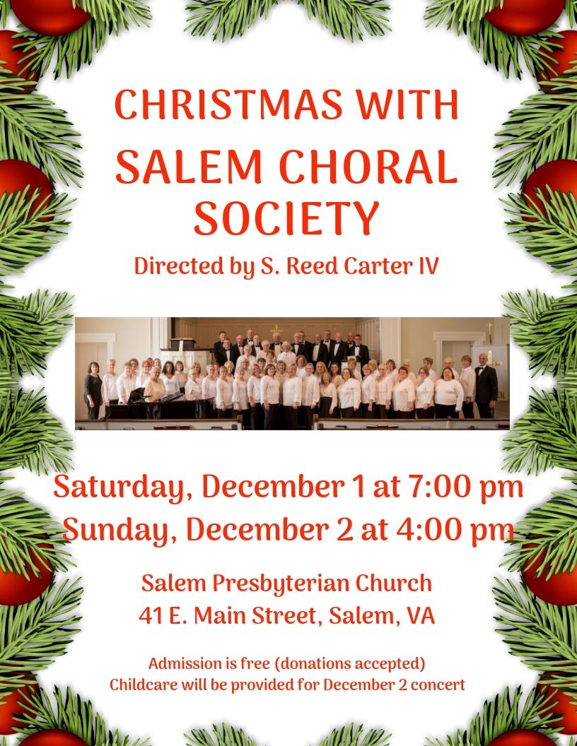 Christmas with Salem Choral Society